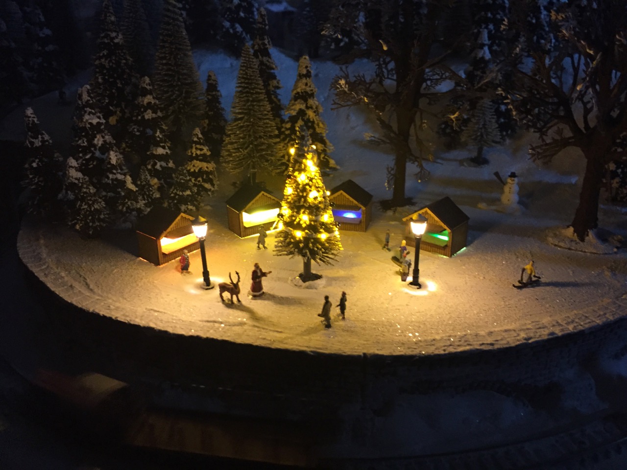 Bau einer Adventsbahn…